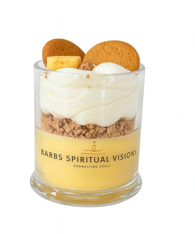 Banana Pudding Dessert Candle