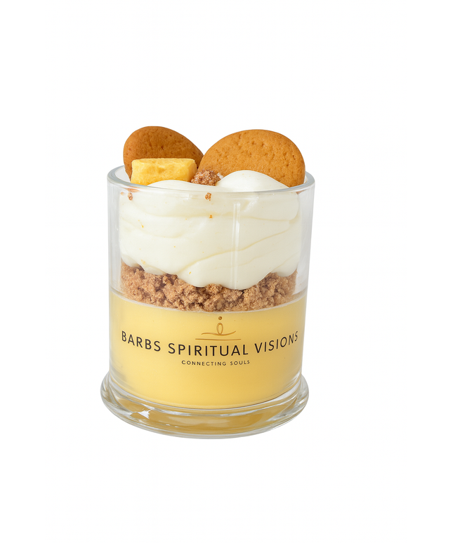 Banana Pudding Dessert Candle