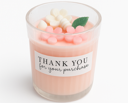 Cherry Blossom Cup Candle