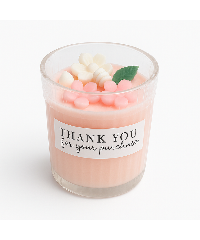 Cherry Blossom Cup Candle