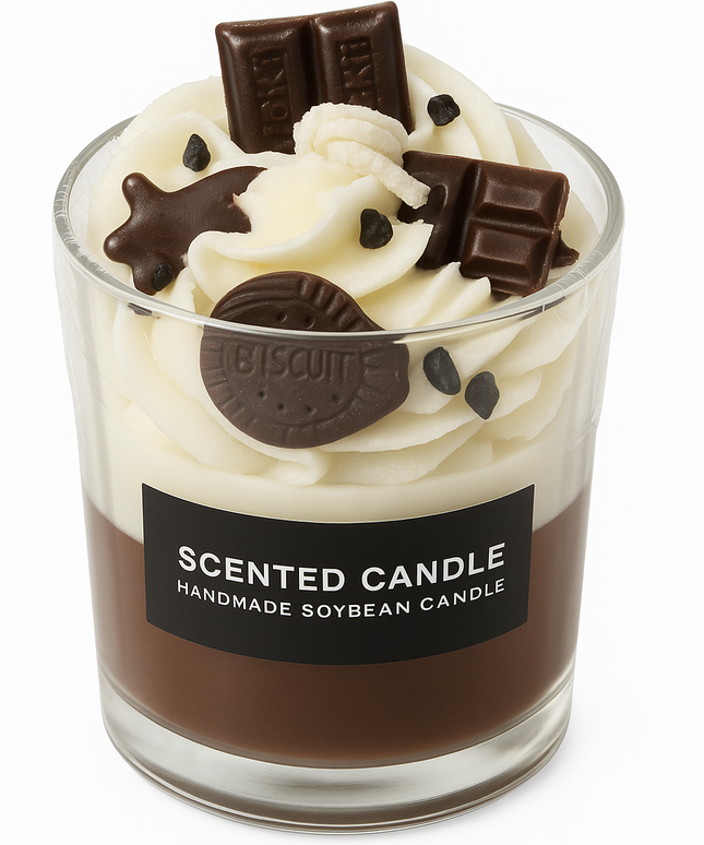 Cocoa Biscuit Candle