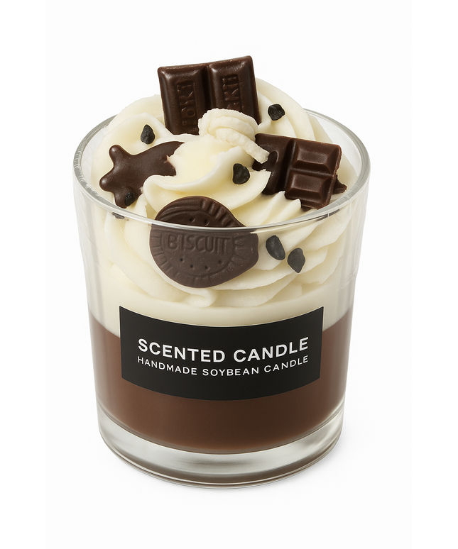 Cocoa Biscuit Candle