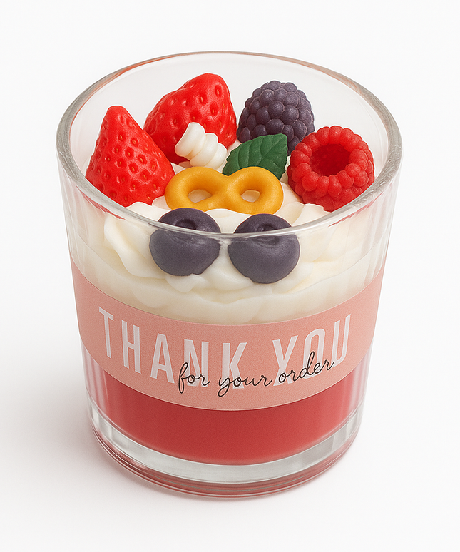 Mixed Berry Whip Candle