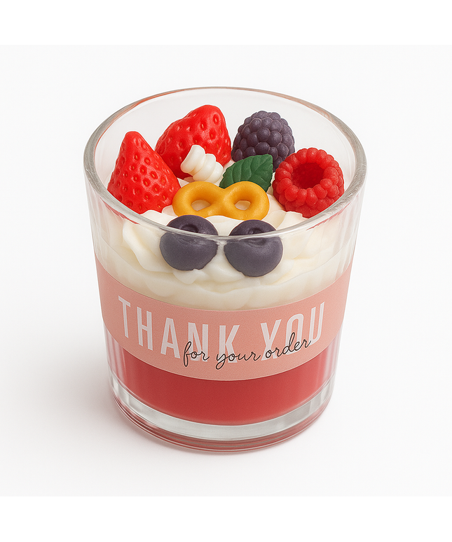 Mixed Berry Whip Candle