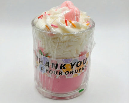 Sprinkle Me Pink Candle